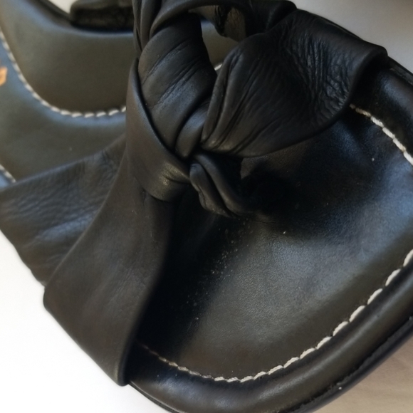 Donald J. Pliner black Leather Sandals Italy - Picture 3 of 8